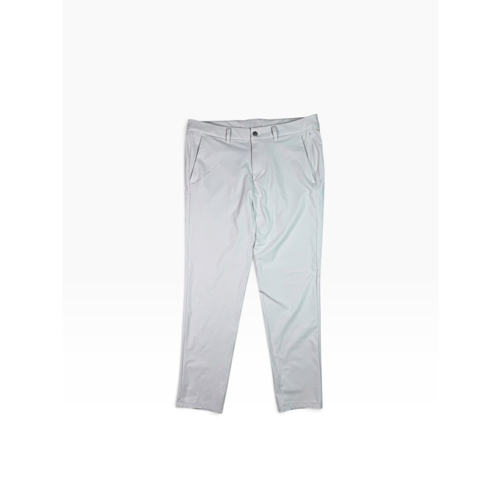 Lululemon Commission Pants Men 34x30 Ivory Warpstreme LM5AF3S Stretch Athleisure